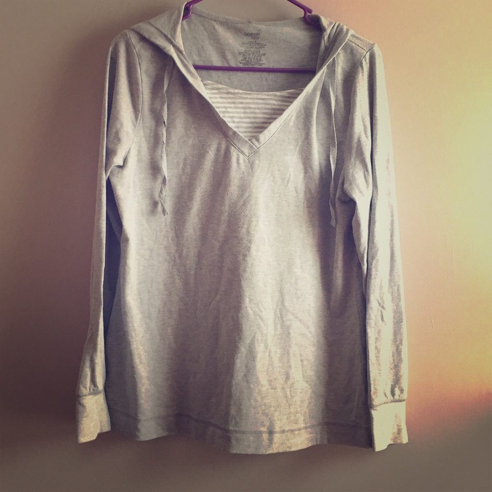 Hooded Danskin Now Exercise Top